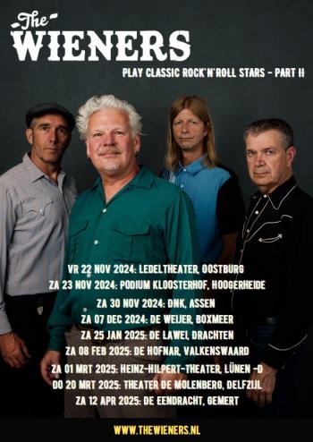 The Wieners Play Classic Rock'n'Roll Stars II - speellijst